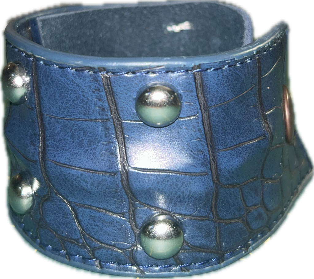 Blue thick w spine