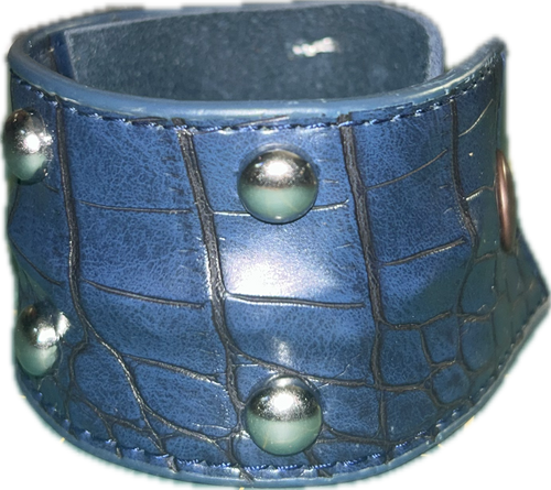 Blue thick w spine