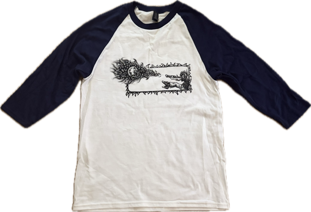 3/4 FTW TEE (navy)
