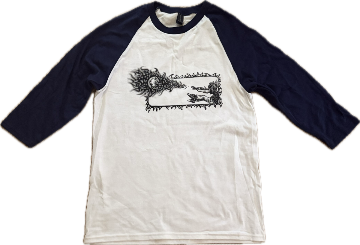 3/4 FTW TEE (navy)